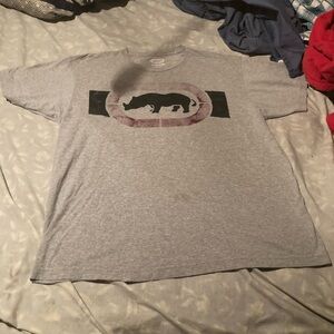 Ecko Unlimited Gray Rhino Logo Tee